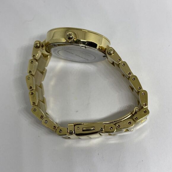 Michael Kors Parker MK5842 Women's Gold Stainless Steel Analog Dial Watch EY651 - Picture 11 of 12